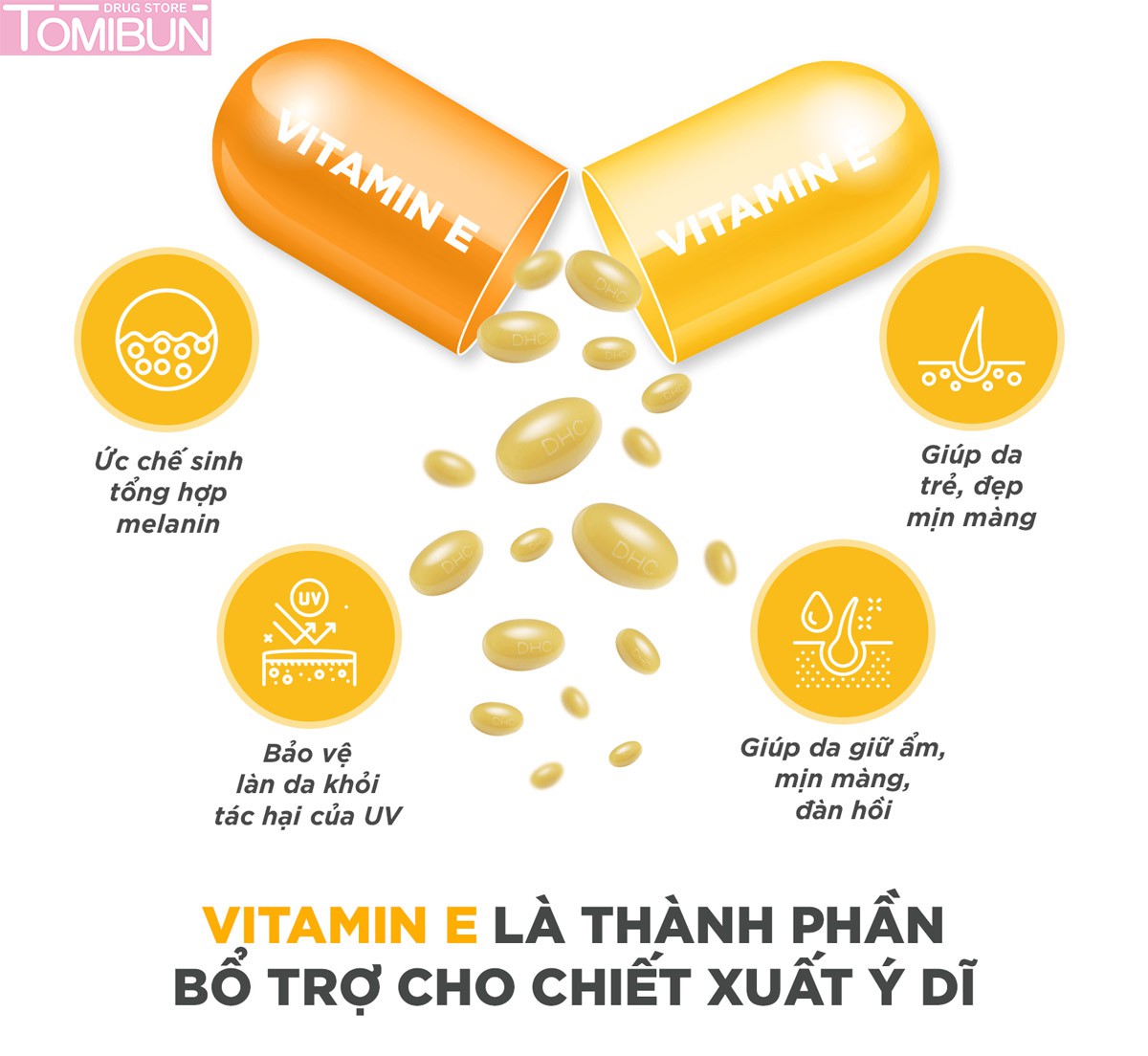 VIÊN UỐNG DHC ADLAY EXTRACT CHIẾT XUẤT Ý DĨ LÀM SÁNG DA 30 NGÀY (30 VIÊN)