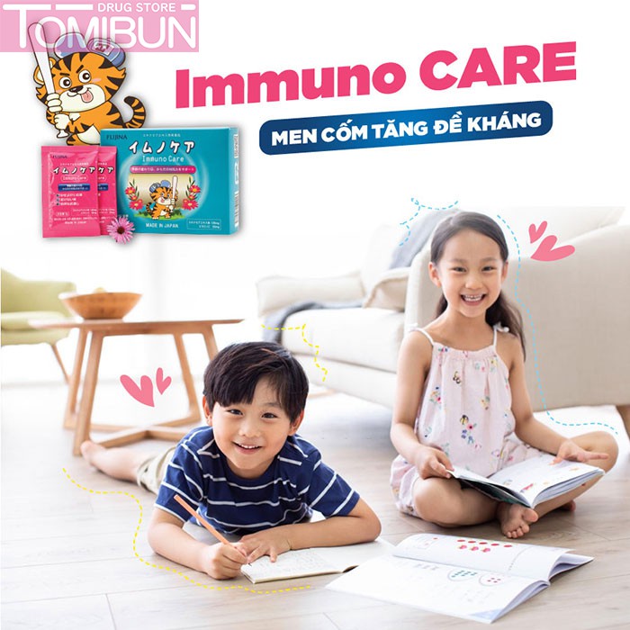 CỐM TĂNG CƯỜNG ĐỀ KHÁNG VÀ HỆ MIỄN DỊCH CHO TRẺ IMMUNO CARE (15 GÓI)