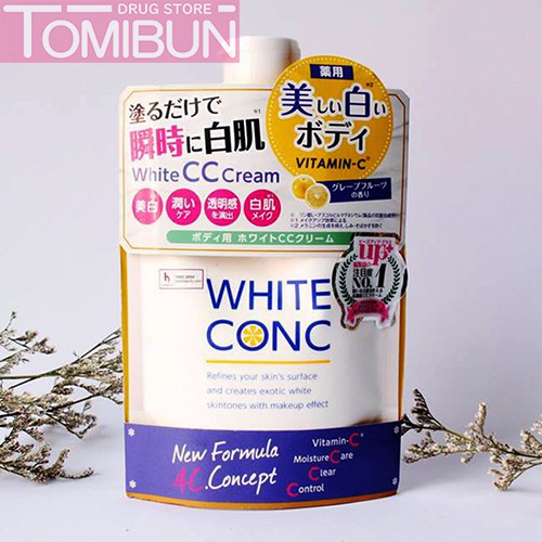 KEM DƯỠNG TRẮNG TOÀN THÂN WHITE CONC BODY CC CREAM