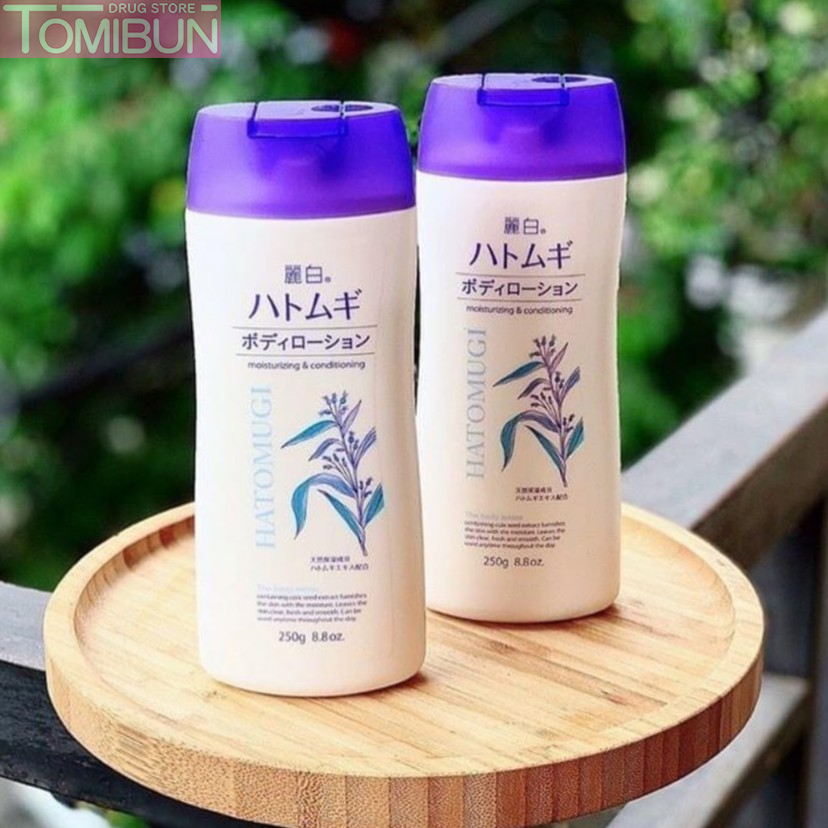 SỮA DƯỠNG THỂ BAN ĐÊM DƯỠNG TRẮNG DA HATOMUGI THE BODY LOTION 250G