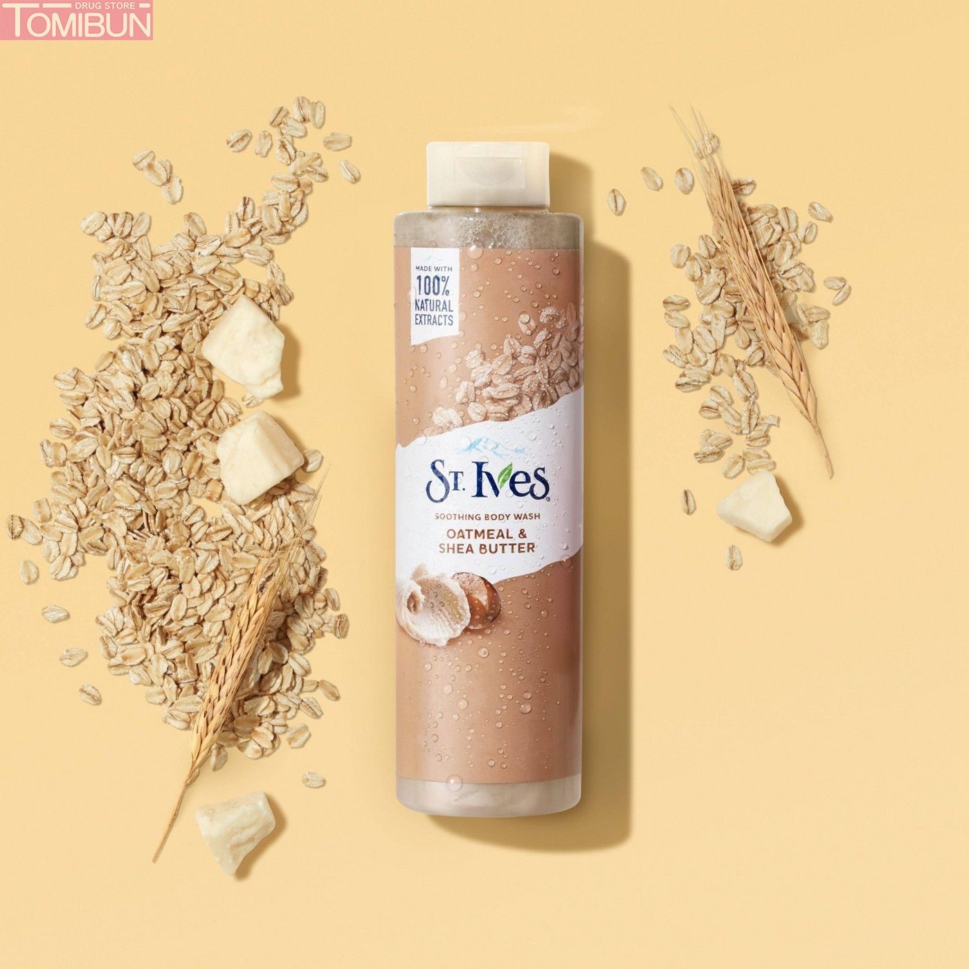 SỮA TẮM YẾN MẠCH VÀ BƠ ST.IVES OATMEAL & SHEA BUTTER BODY WASH 650ML