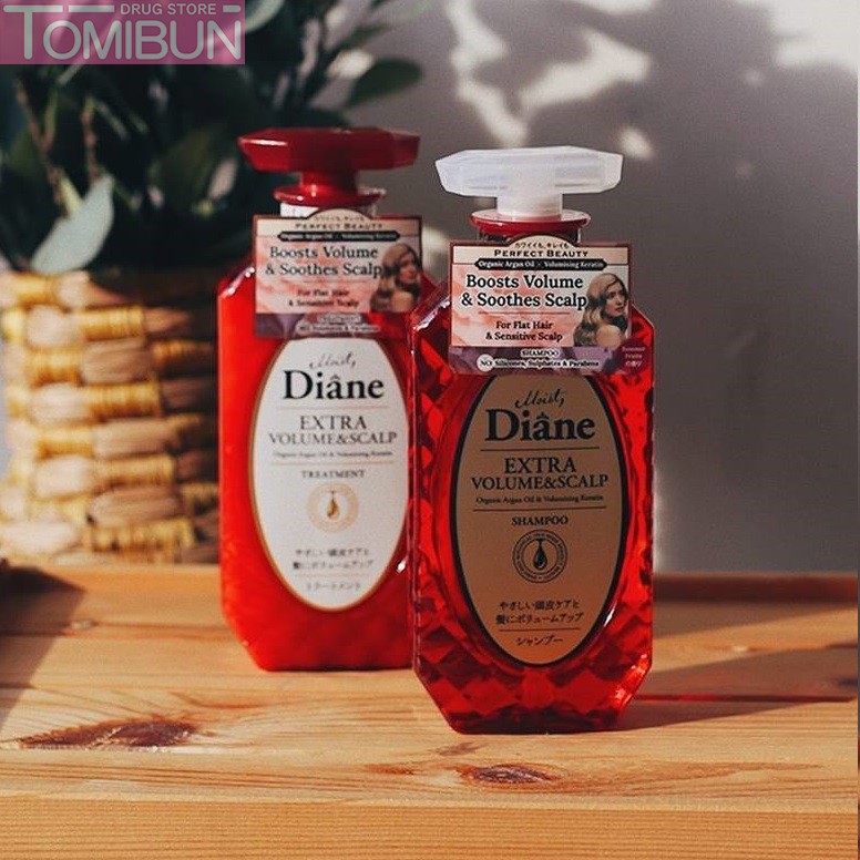 DẦU XẢ CHỐNG RỤNG VÀ LÀM PHỒNG TÓC MOIST DIANE EXTRA VOLUME & SCALP 450ML