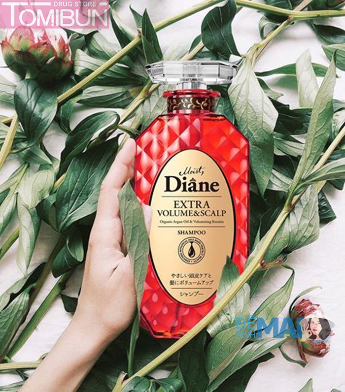 DẦU GỘI CHỐNG RỤNG VÀ LÀM PHỒNG TÓC MOIST DIANE EXTRA VOLUME & SCALP 450ML