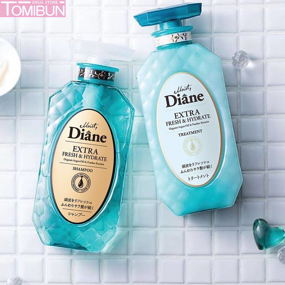 DẦU XẢ KIỂM SOÁT DẦU MOIST DIANE EXTRA FRESH & HYDRATE 450ML