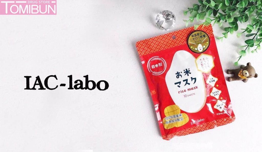 MẶT NẠ IAC - LABO RICE MASK DƯỠNG DA CHIẾT XUẤT TỪ GẠO 10 MIẾNG