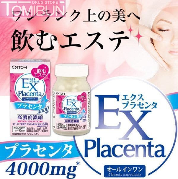 VIÊN UỐNG NHAU THAI CỪU ITOH EX PLACENTA 250 MG X 120 VIÊN