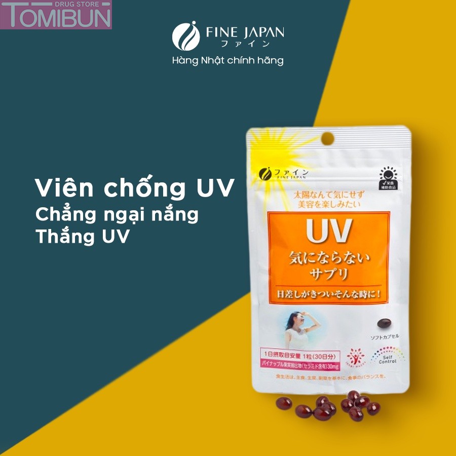 VIÊN UỐNG CHỐNG NẮNG UV FINE JAPAN 30 NGÀY