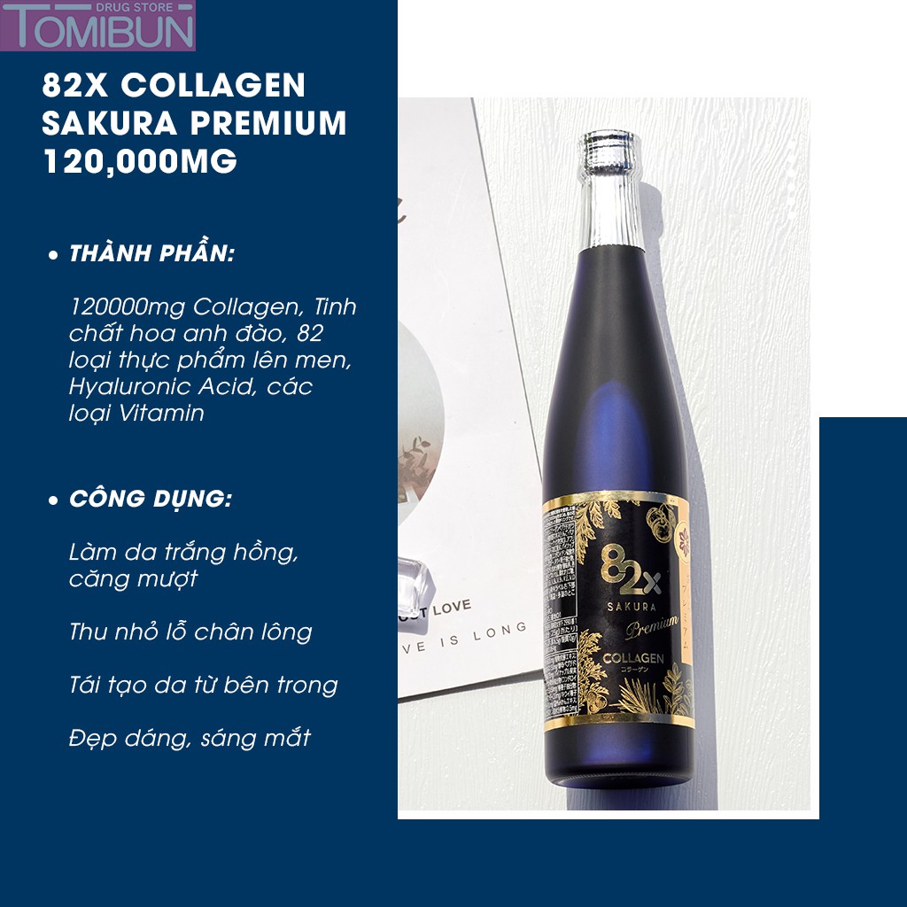 NƯỚC UỐNG COLLAGEN 82X SAKURA PREMIUM