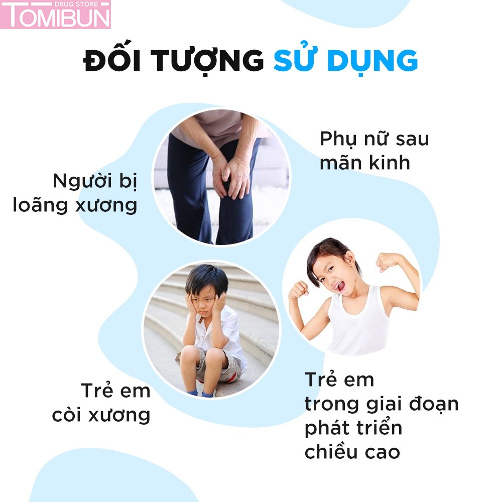 VIÊN UỐNG BỔ SUNG CANXI CALCIUM + CBP DHC 60 NGÀY (240 VIÊN)