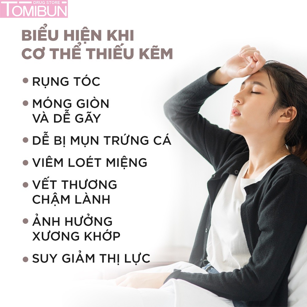 VIÊN UỐNG BỔ SUNG KẼM DHC ZINC 60 VIÊN (60 NGÀY)