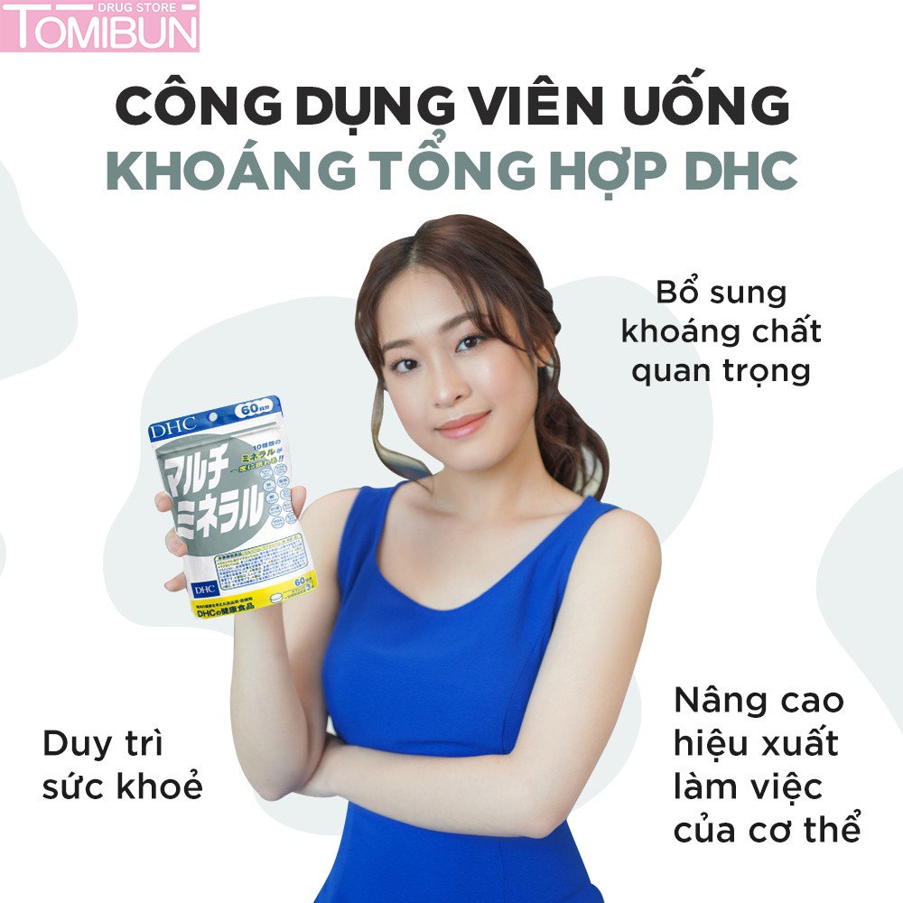 VIÊN UỐNG KHOÁNG TỔNG HỢP DHC MULTI MINERALS (30 NGÀY)