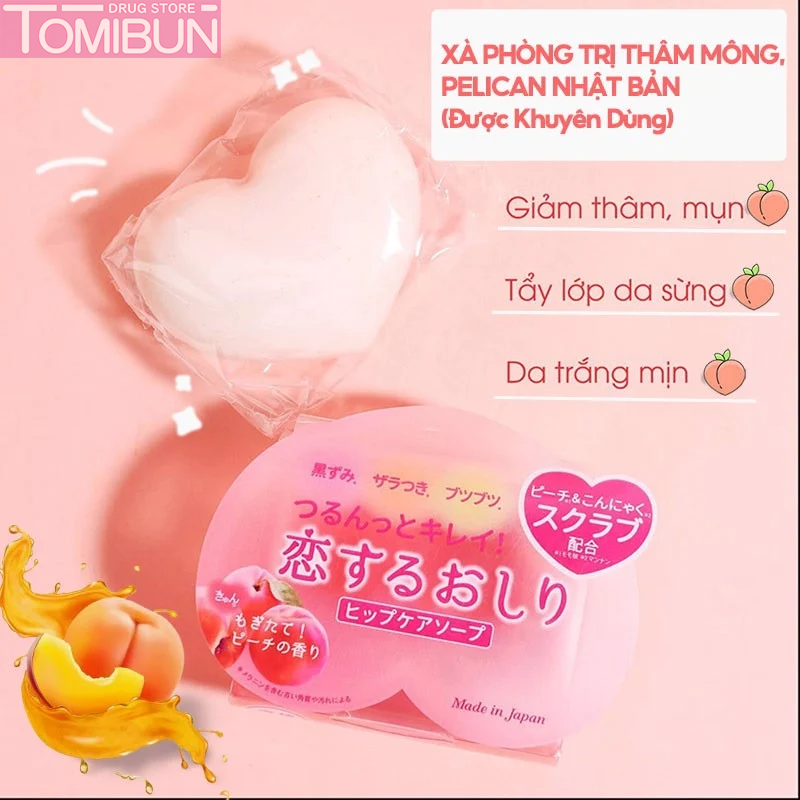 XÀ PHÒNG TRỊ THÂM MÔNG PELICAN FOR BACK 80G