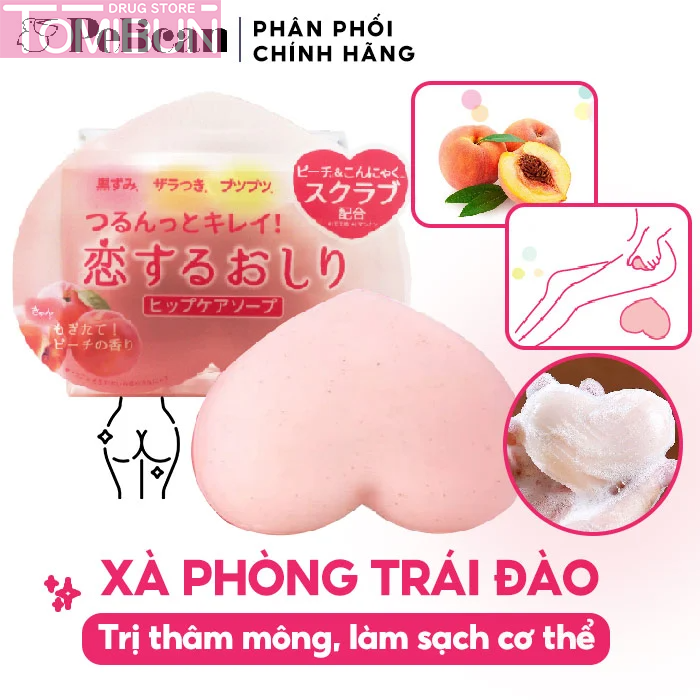 XÀ PHÒNG TRỊ THÂM MÔNG PELICAN FOR BACK 80G