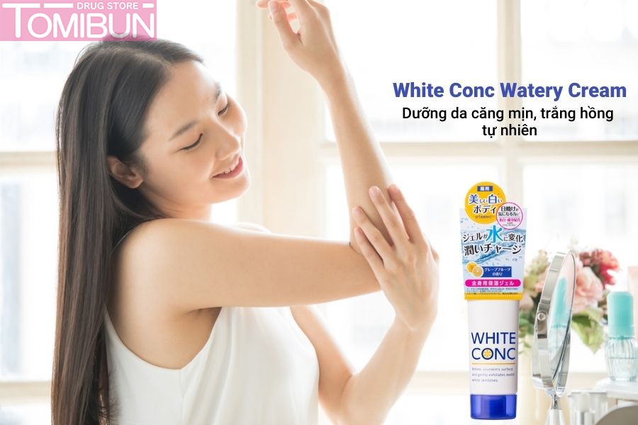 KEM DƯỠNG TRẮNG DA WHITE CONC WATERY CREAM 90G