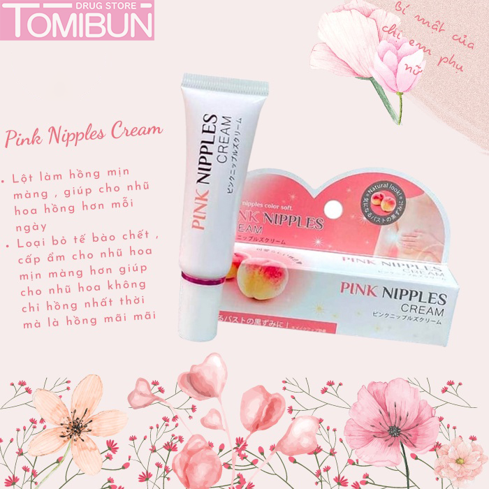 KEM LỘT LÀM HỒNG NHŨ HOA PINK NIPPLES CREAM 20G