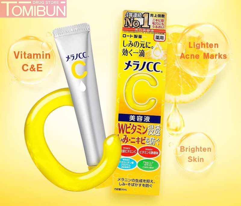 TINH CHẤT DƯỠNG SÁNG DA, NGỪA THÂM NÁM MELANO CC VITAMIN C BRIGHTENING ESSENCE 20ML