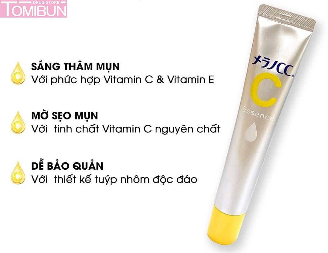 TINH CHẤT DƯỠNG SÁNG DA, NGỪA THÂM NÁM MELANO CC VITAMIN C BRIGHTENING ESSENCE 20ML