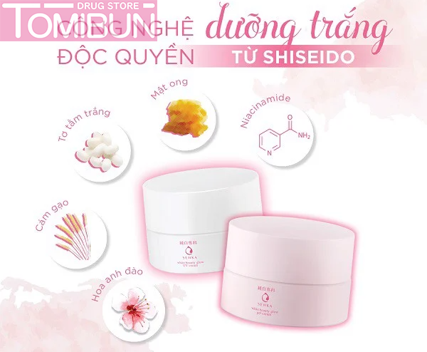 KEM DƯỠNG SÁNG DA & NÂNG TÔNG 3 TRONG 1 SENKA WHITE BEAUTY CREAM 100G