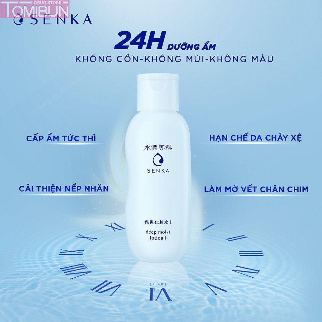 NƯỚC CÂN BẰNG DƯỠNG ẨM CHUYÊN SÂU SENKA DEEP MOIST LOTION I 200ML