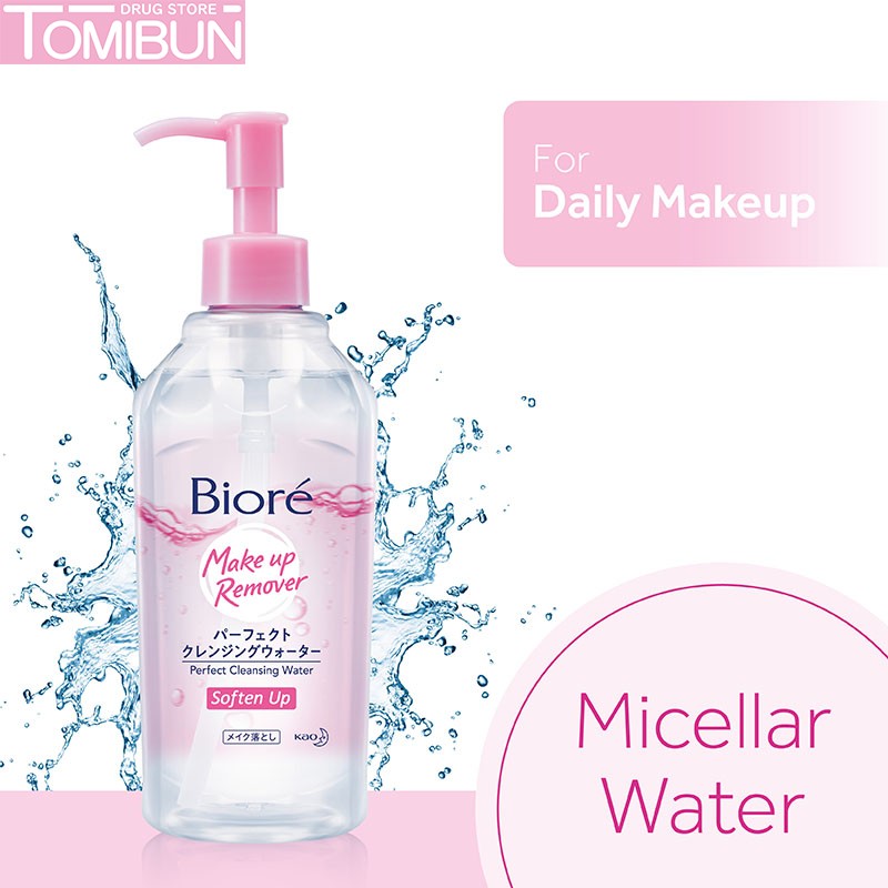 NƯỚC TẨY TRANG DƯỠNG ẨM BIORÉ PERFECT CLEANSING WATER SOFTEN UP 300ML