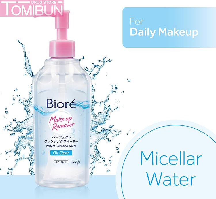 NƯỚC TẨY TRANG SẠCH NHỜN BIORÉ MAKEUP REMOVER PERFECT CLEANSING WATER OIL CLEAR 300ML