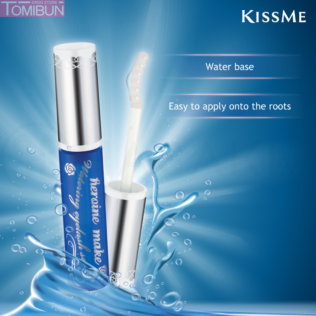 TINH CHẤT DƯỠNG MI KISSME CẤP NƯỚC, LÀM CONG VÀ DÀI MI HEROINE MAKE WATERING EYELASH SERUM 5.5G