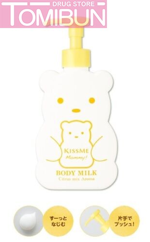 SỮA DƯỠNG THỂ KISSME CẤP ẨM MÙI CAM CHANH CHO BÉ MOMMY BODY MILK C 200G