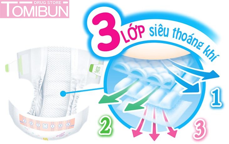 BỈM QUẦN MERRIES CỠ XL CHO BÉ TỪ 12-22KG 38+6 MIẾNG